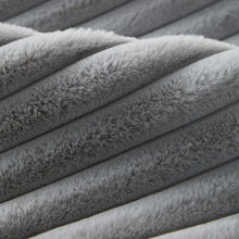 Super Soft Rabbit Plush Quilted Sofa Towel Winter Warm Thick Plush Couch Cover L-shaped Sectional Anti-slip Sofa Cover