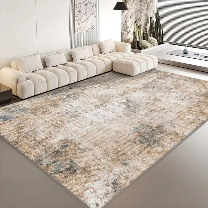 Modern Carpets for Living Room Abstract Large Area Plush Rugs Bedroom Decor Bedside Carpet Grey Washable Floor Mat Lounge Rug